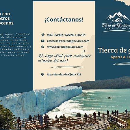 Hotel Cabanas Aparts Tierra De Glaciares إل كالافاتي المظهر الخارجي الصورة