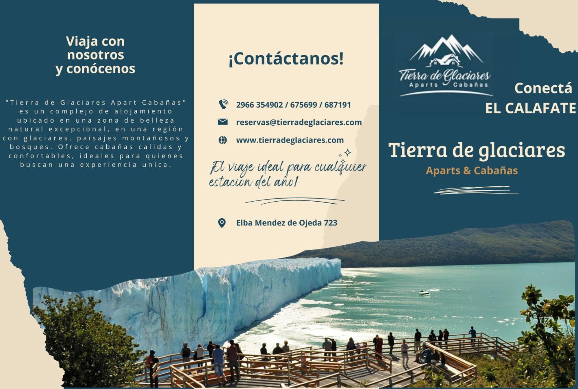 Hotel Cabanas Aparts Tierra De Glaciares إل كالافاتي المظهر الخارجي الصورة